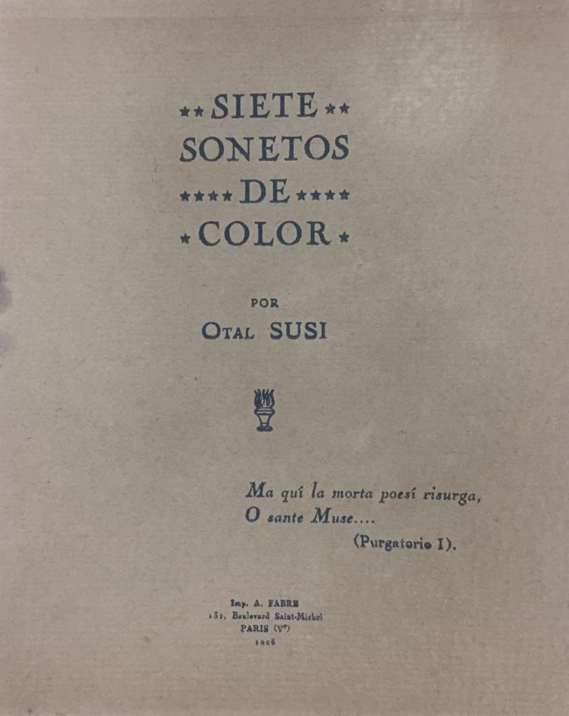 Siete sonetos de color